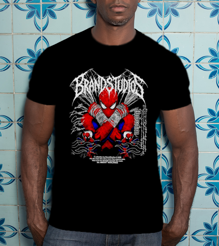 Spider Man With Pressure Comes Great Power Every Hero Has Fought A Battle T-Shirt