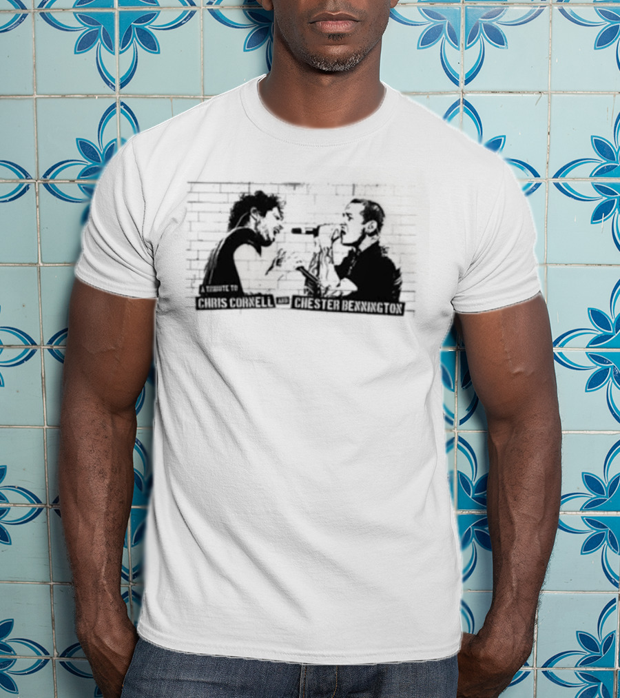 Chris Cornell Chester Bennington Tribute Darkness T-Shirt