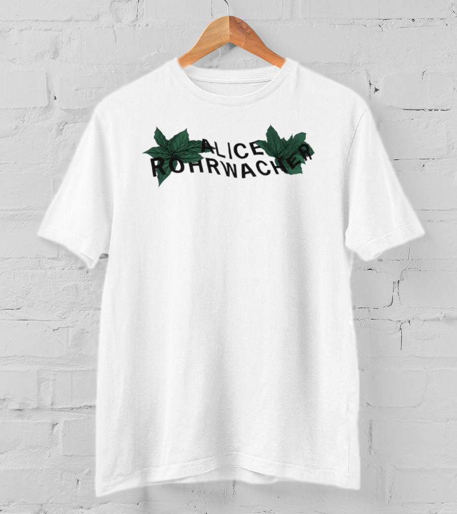 Alice Rohrwacher Leaf Motif T-Shirt
