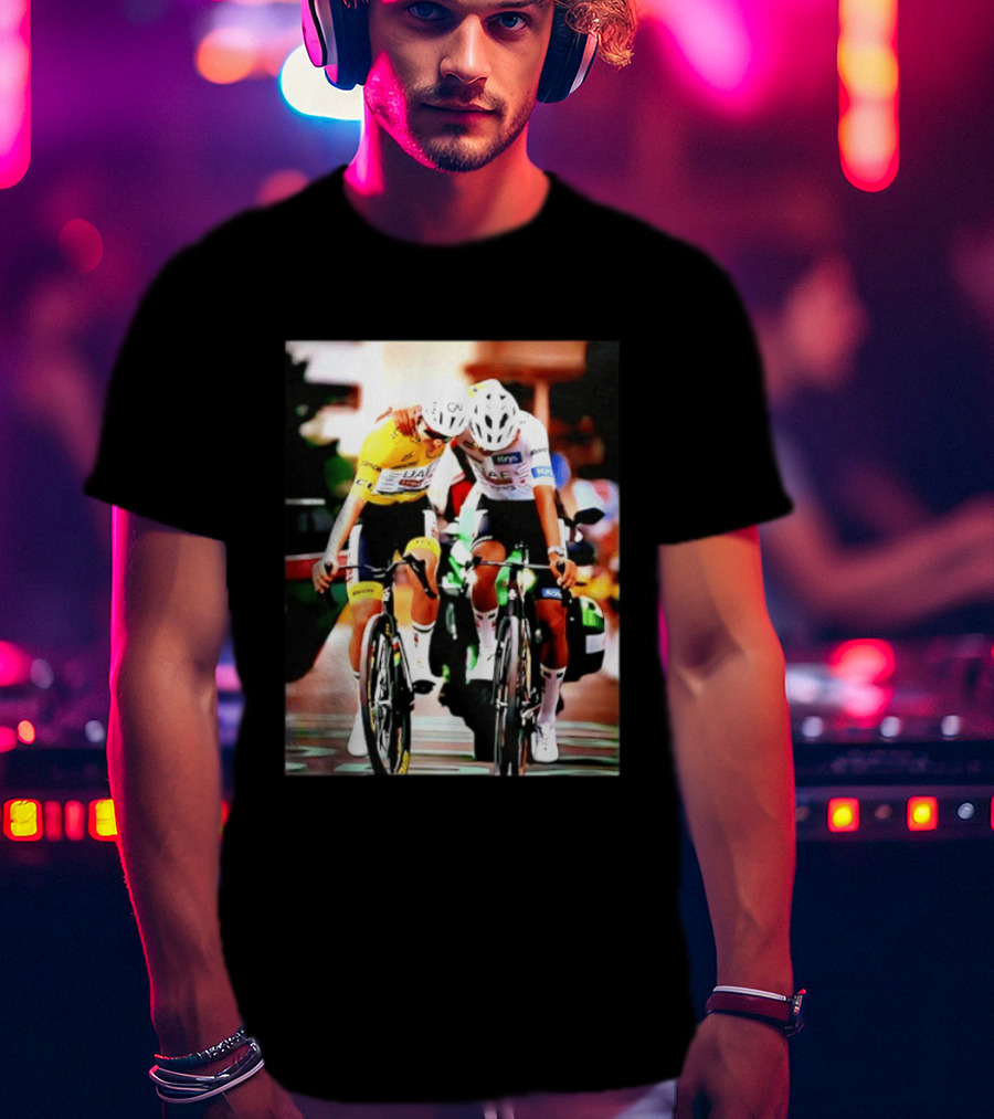 Tadej Pogacar Isaac Del Toro 2026 Tour De France Cyclist Duo T-Shirt