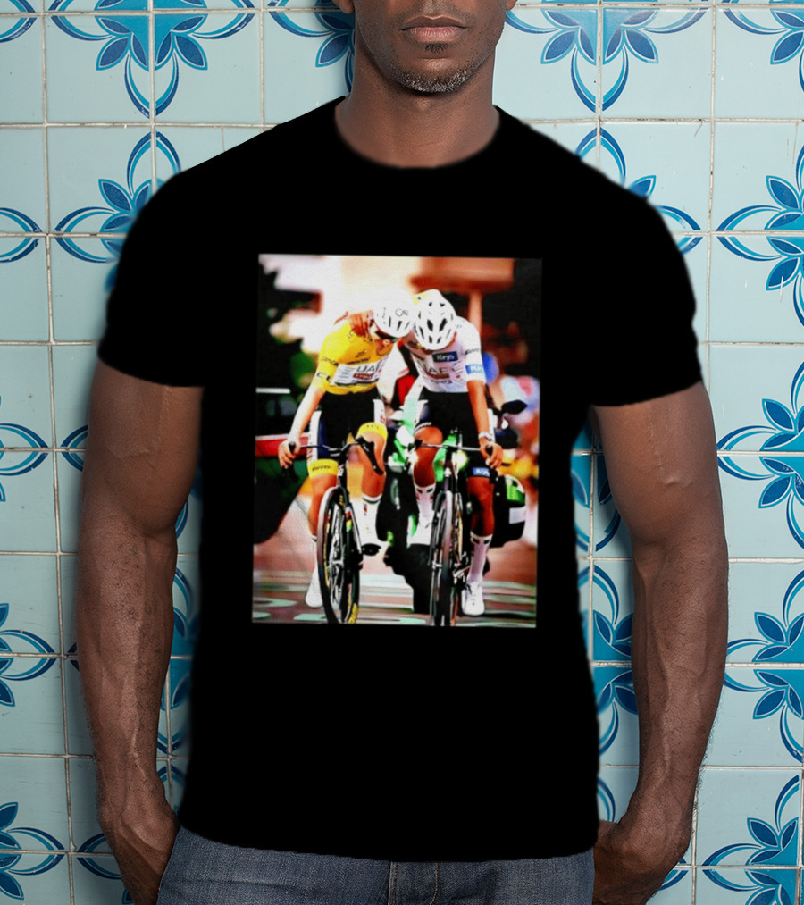 Tadej Pogacar Isaac Del Toro 2026 Tour De France Cyclist Duo T-Shirt