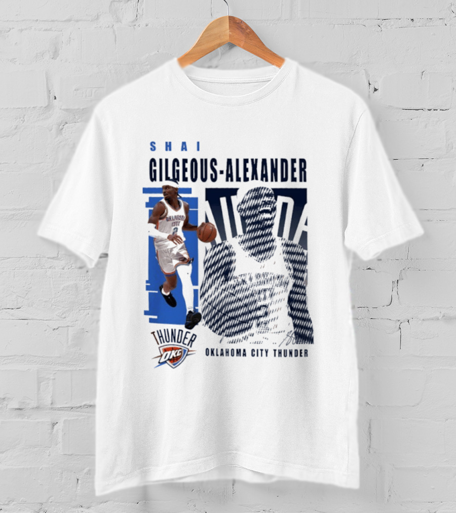 Shai Gilgeous Alexander Oklahoma City Thunder NBA Basketball Highlights 2026 T-Shirt