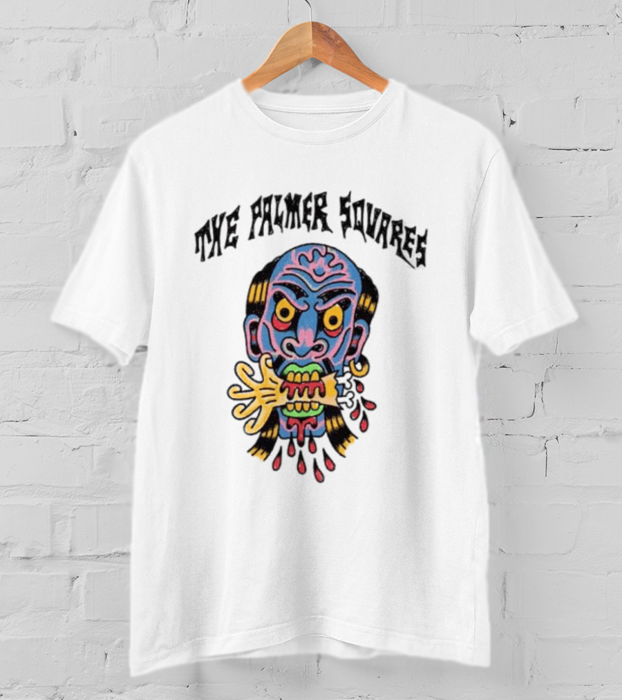 The Palmer Squares TPS Flesh Eater Iconic Horror T-Shirt