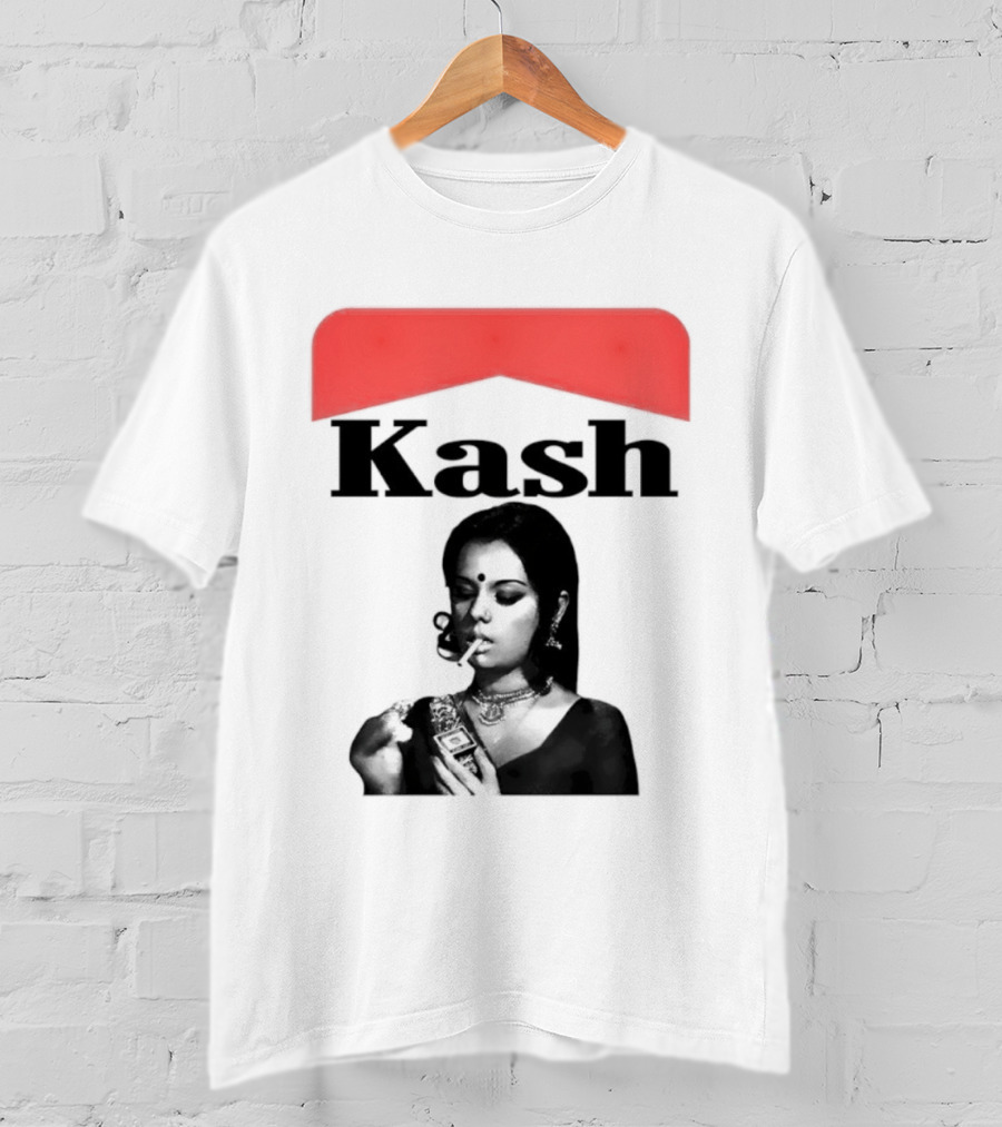 Mumtaz Kash Marlboro Iconic Red Collar T-Shirt