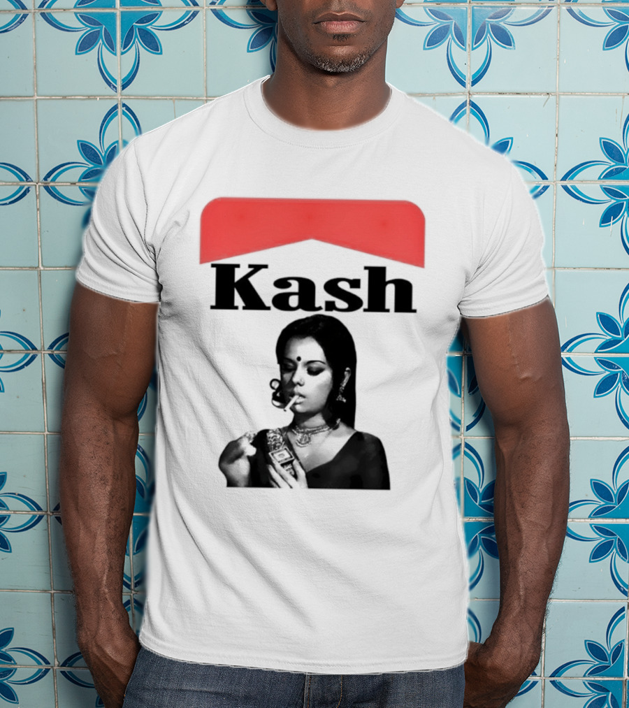 Mumtaz Kash Marlboro Iconic Red Collar T-Shirt