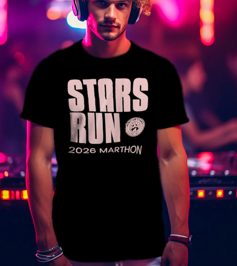 African Stars Marathon Run 2026 T-Shirt
