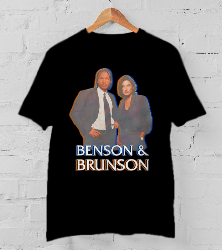 Benson And Brunson TV Show Characters T-Shirt