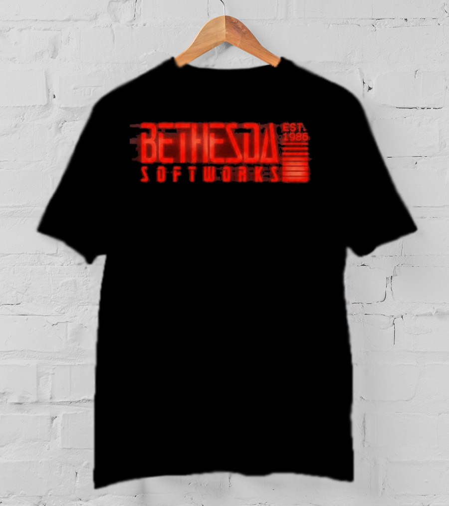 Bethesda Softworks Est 1986 Retro Gaming Nostalgia T-Shirt
