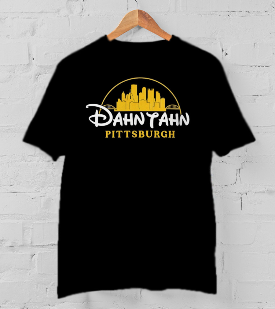 Dahntahn Pittsburgh City Skyline Magic T-Shirt