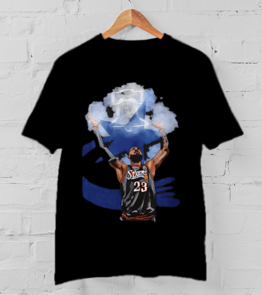 Philadelphia 76ers LeBron James 23 With Bells On Cloud 5 T-Shirt