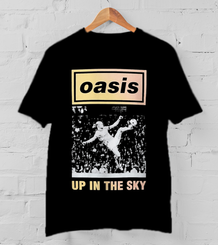 Oasis Up In The Sky Erling Haaland Soccer Kick T-Shirt