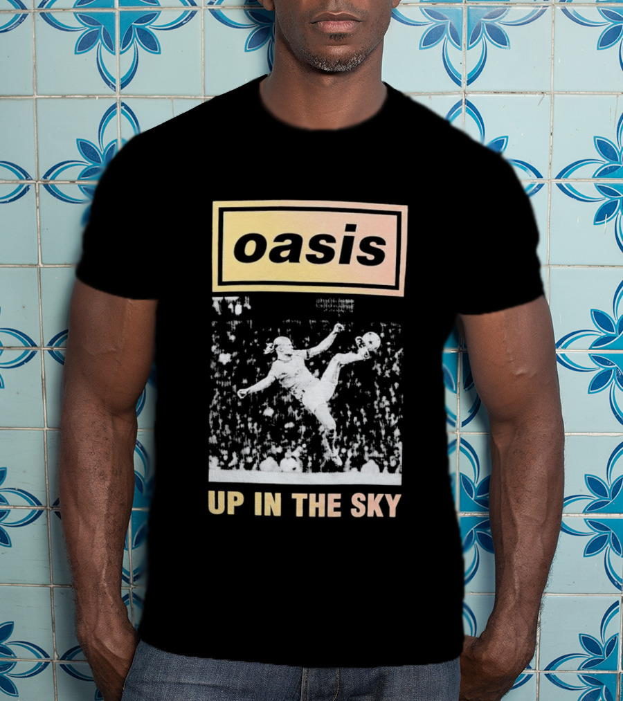 Oasis Up In The Sky Erling Haaland Soccer Kick T-Shirt