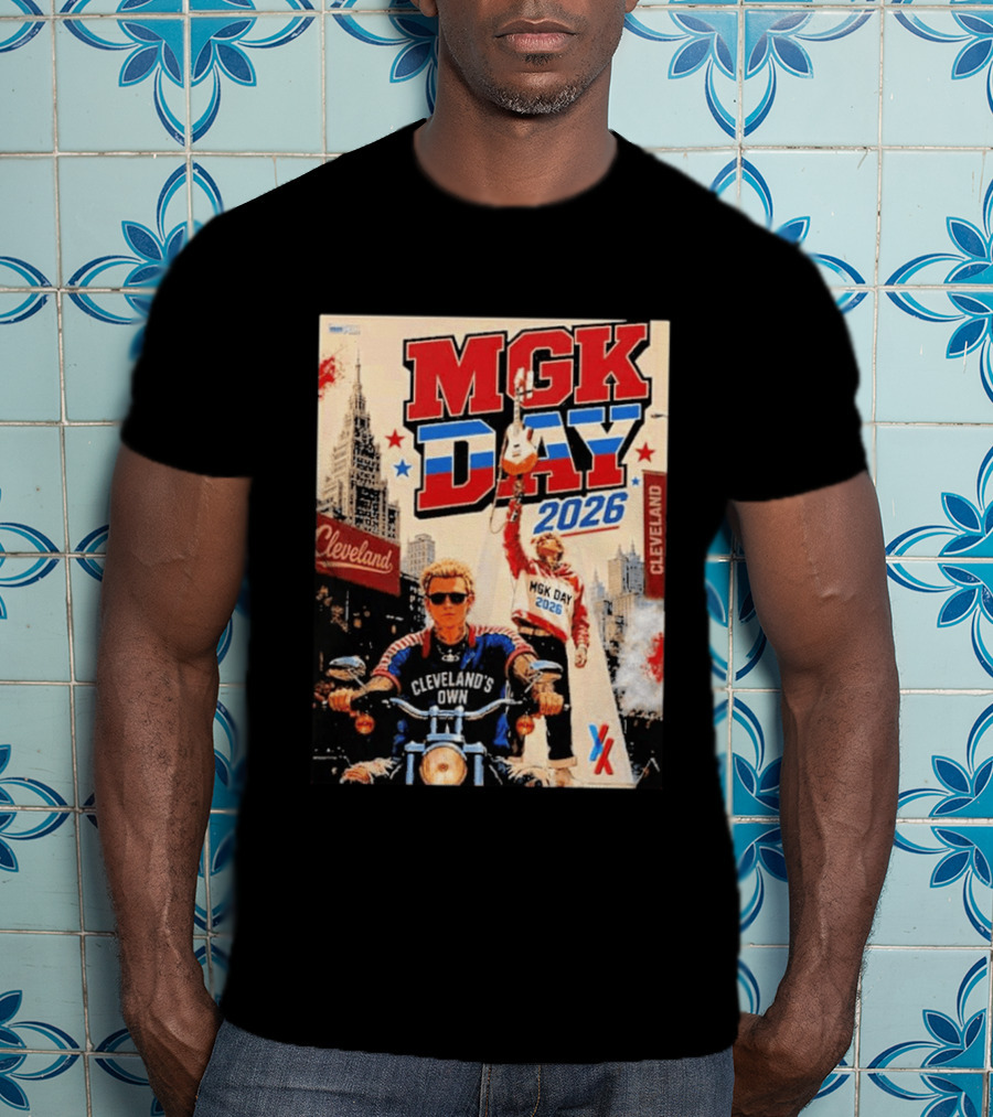 MGK Day 2026 Cleveland Music Event With Cleveland's Own T-Shirt