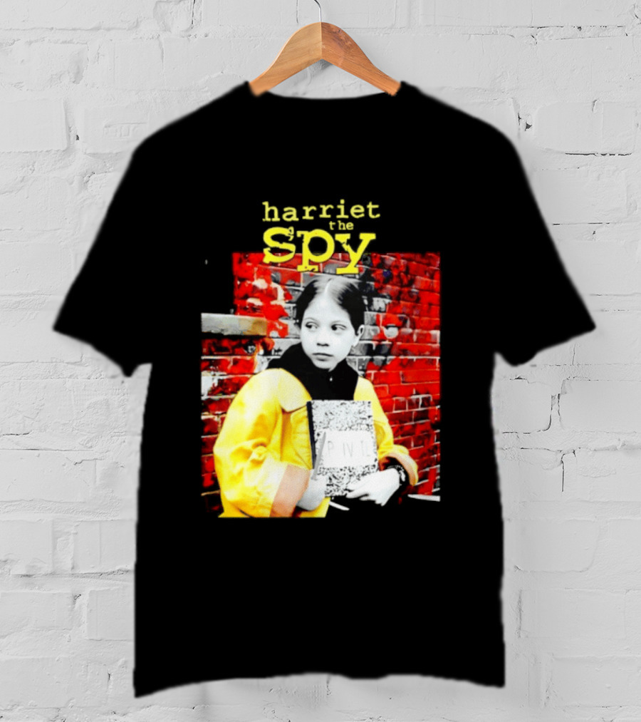 Harriet The Spy Michelle Trachtenberg Classic Yellow Raincoat Notepad T-Shirt