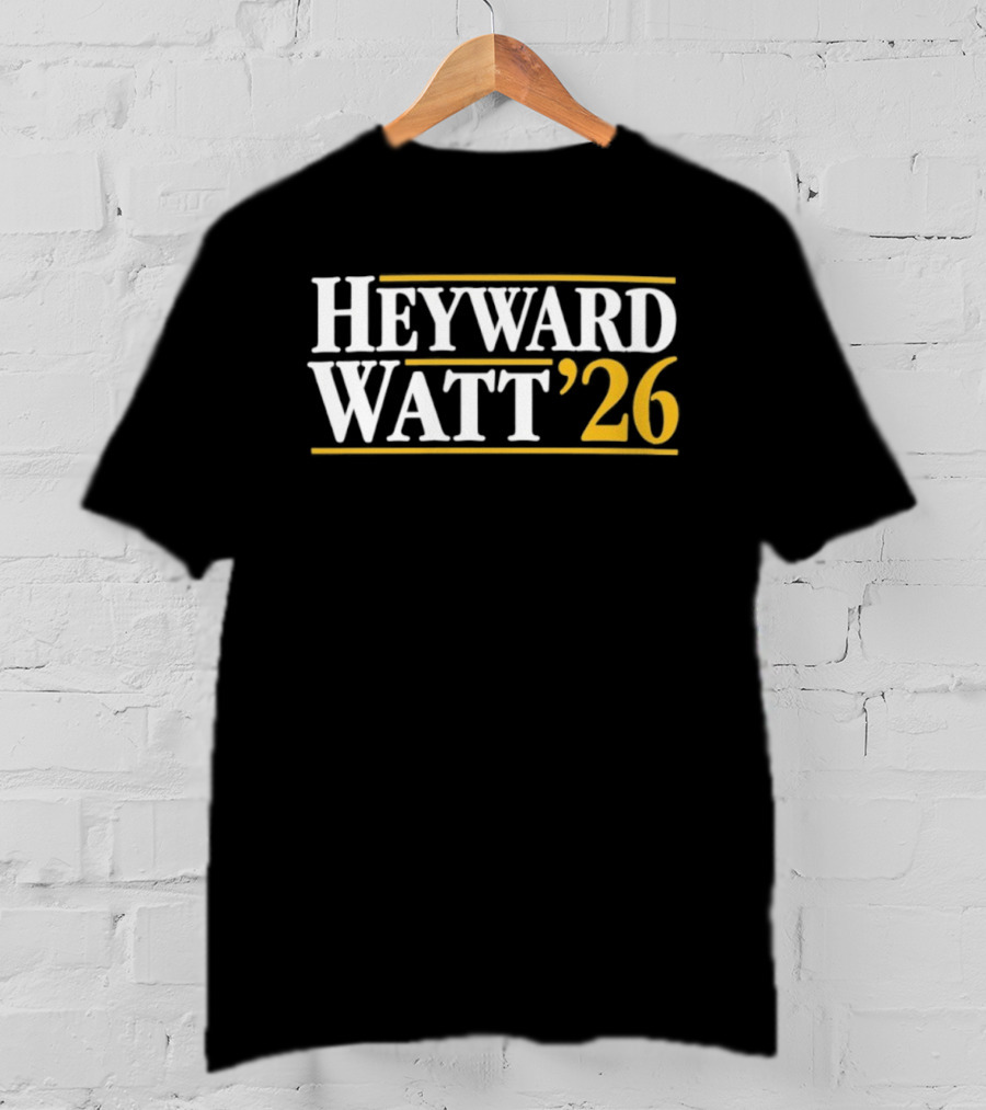 Heyward Watt '26 Pittsburgh Steelers Football Fan Gear T-Shirt