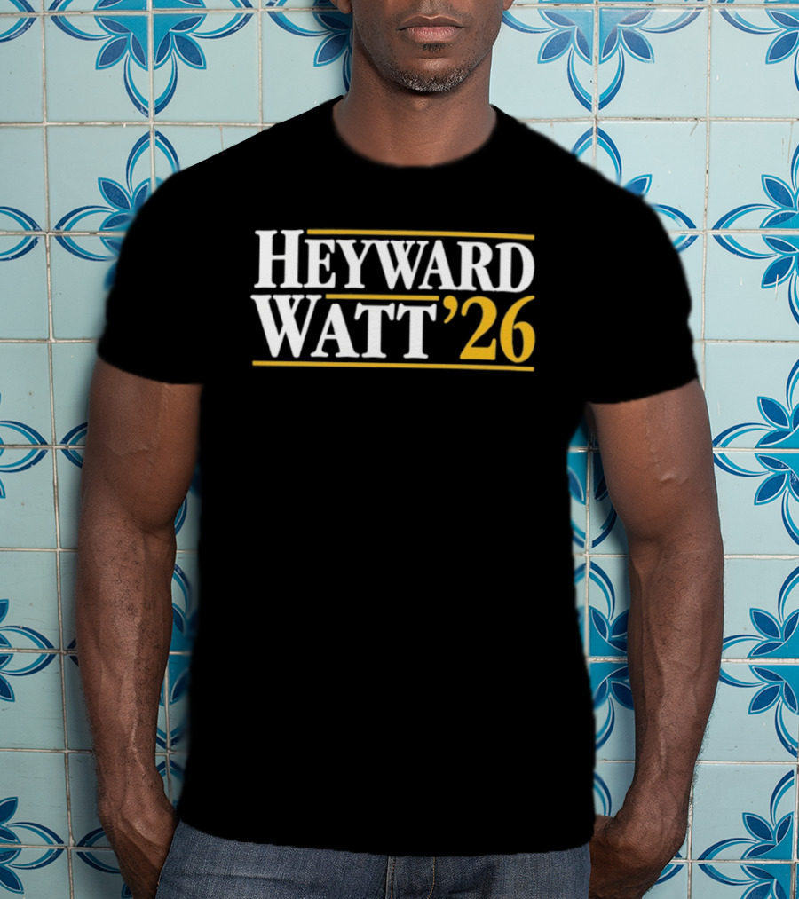 Heyward Watt '26 Pittsburgh Steelers Football Fan Gear T-Shirt