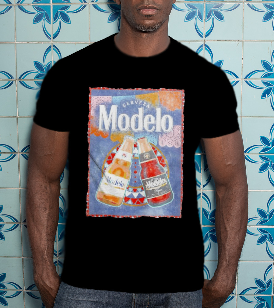 Cerveza Modelo Mexican Beer Bottles T-Shirt