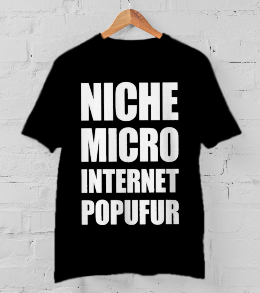 Niche Micro Internet Popufur Trendy Expression T-Shirt
