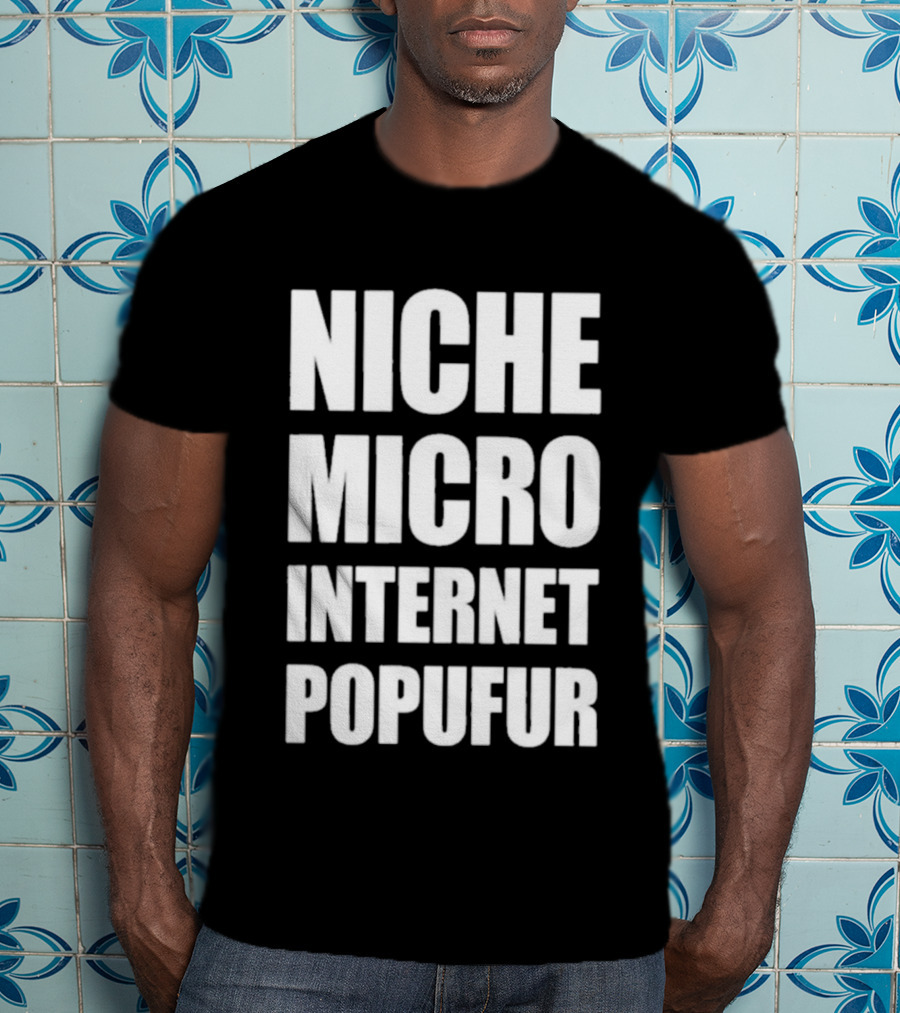 Niche Micro Internet Popufur Trendy Expression T-Shirt