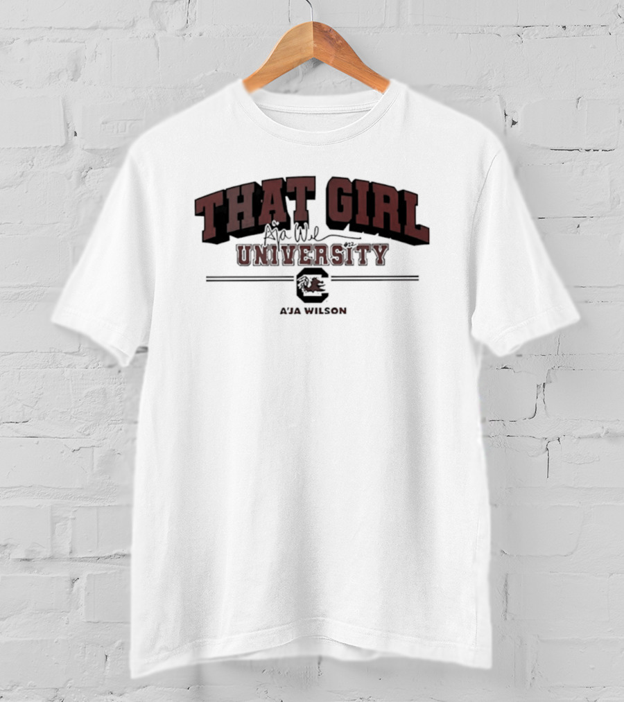 That Girl University South Carolina Gamecocks A'ja Wilson T-Shirt