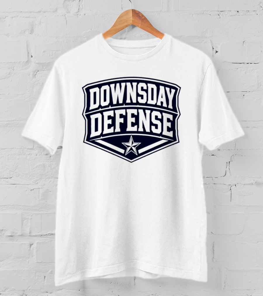 Downsday Defense Dallas Cowboys Star T-Shirt