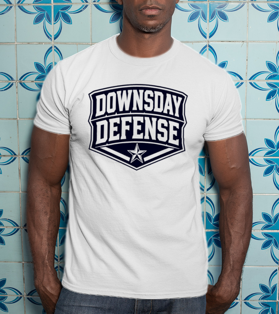 Downsday Defense Dallas Cowboys Star T-Shirt