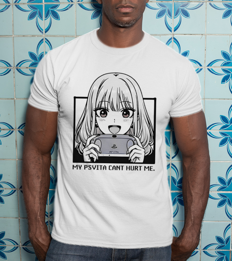 Marin Kitagawa My PS Vita Can't Hurt Me Gaming Manga Aesthetic T-Shirt