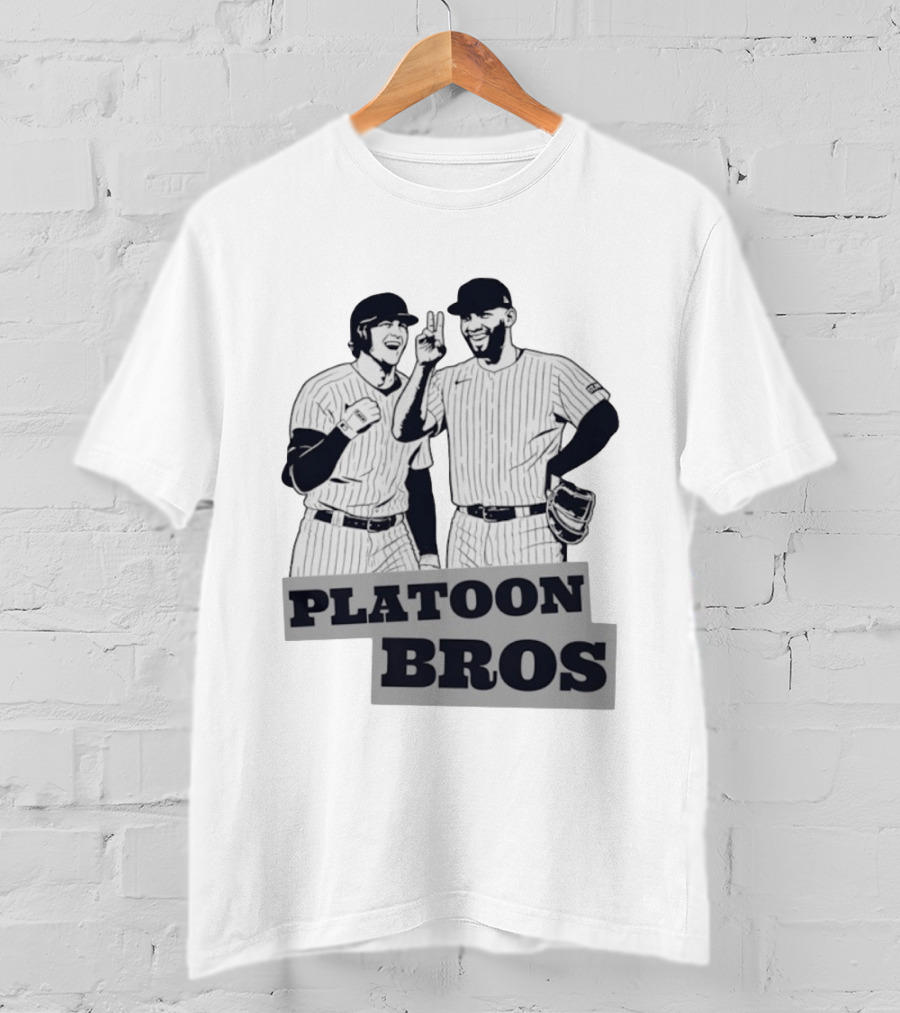 Yankees Platoon Bros Amed Rosario Ryan McMahon MLB Baseball Team T-Shirt