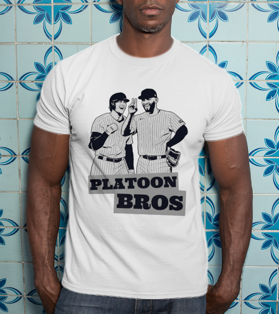 Yankees Platoon Bros Amed Rosario Ryan McMahon MLB Baseball Team T-Shirt