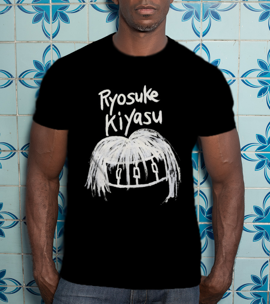 Ryosuke Kiyasu Drums Sketch With Hair T-Shirt