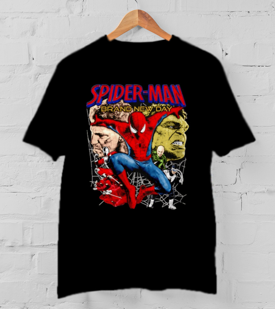 Spider Man Brand New Day Marvel Comics Superhero Characters T-Shirt