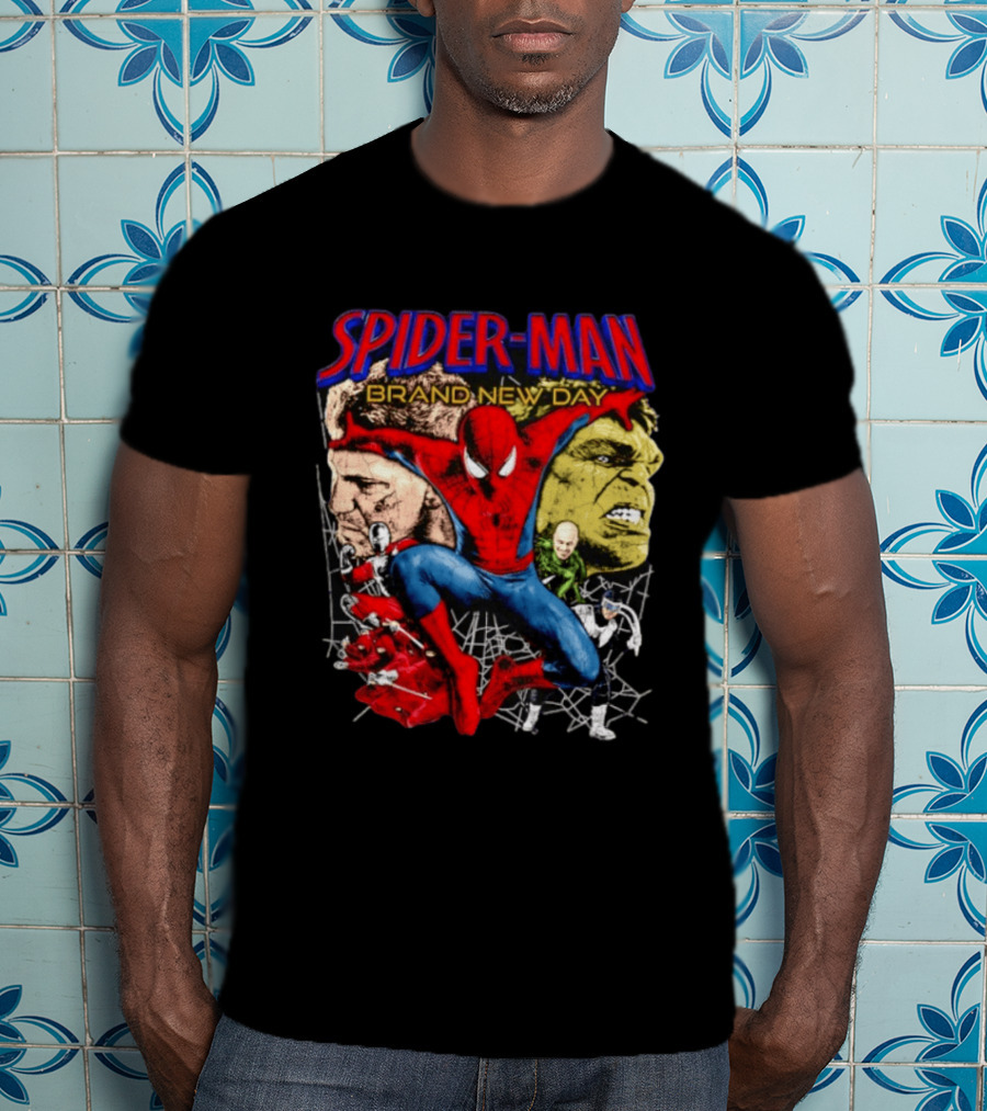 Spider Man Brand New Day Marvel Comics Superhero Characters T-Shirt