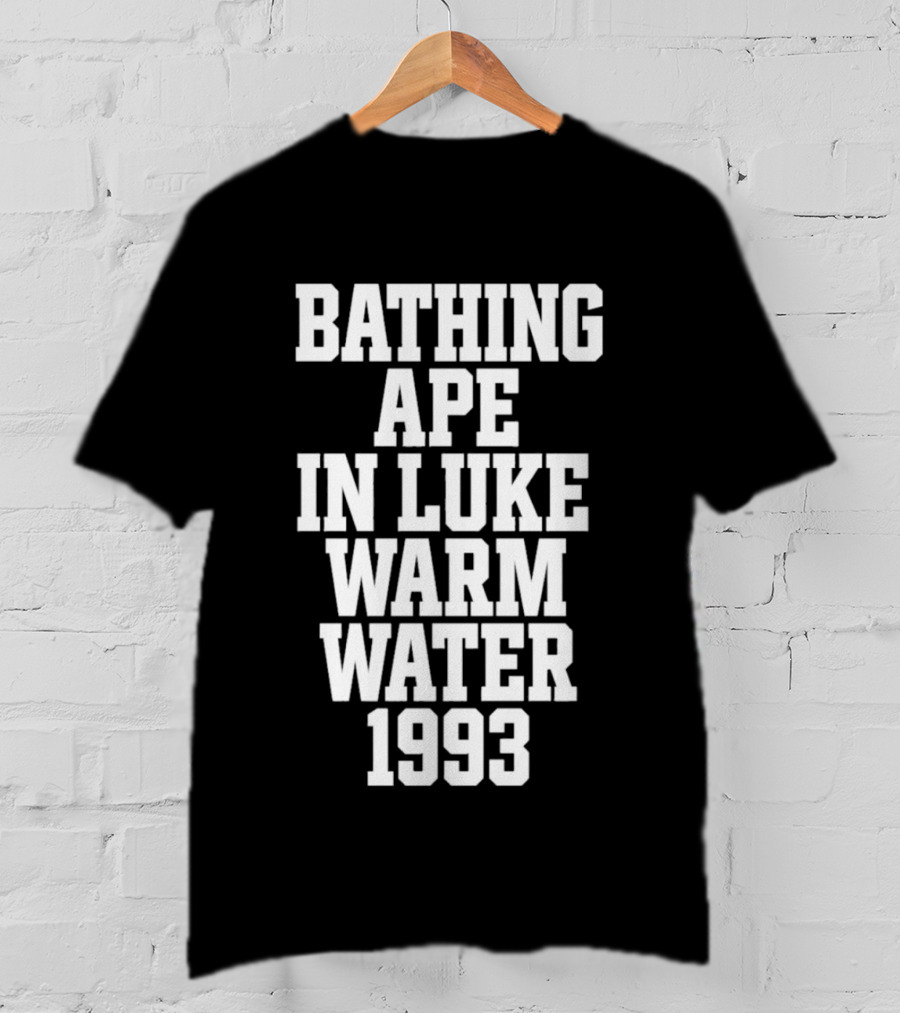 Bathing Ape In Luke Warm Water 1993 T-Shirt