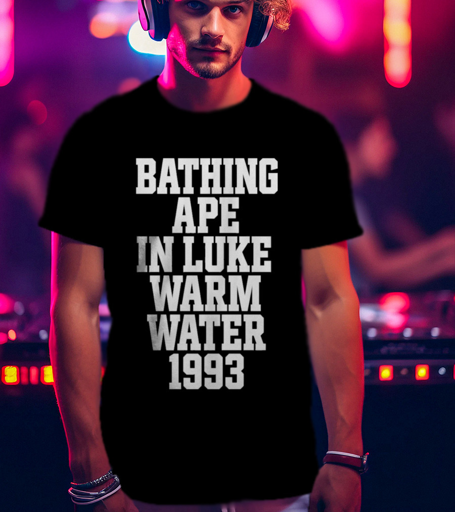 Bathing Ape In Luke Warm Water 1993 T-Shirt