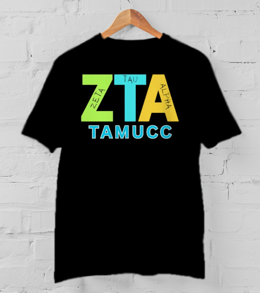 Zeta Tau Alpha TAMUCC Greek Life Sorority T-Shirt