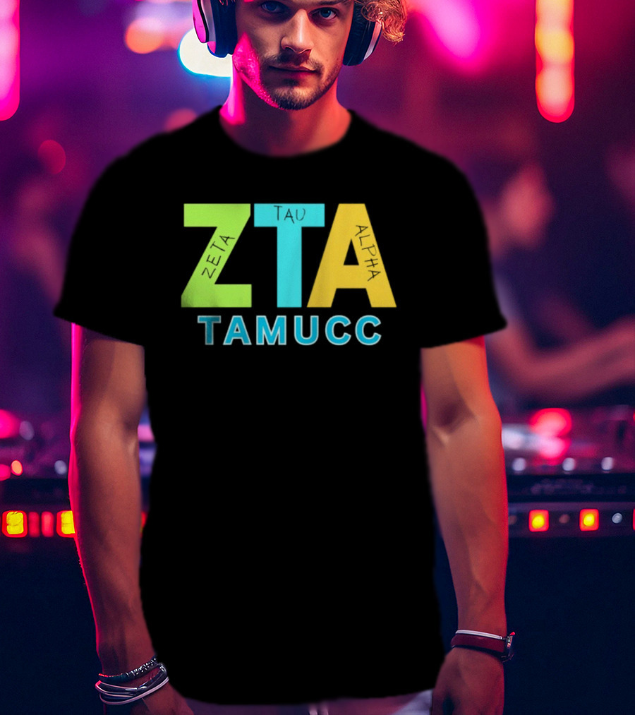 Zeta Tau Alpha TAMUCC Greek Life Sorority T-Shirt
