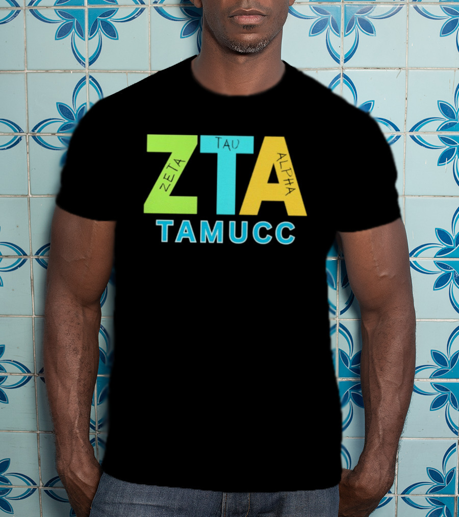 Zeta Tau Alpha TAMUCC Greek Life Sorority T-Shirt