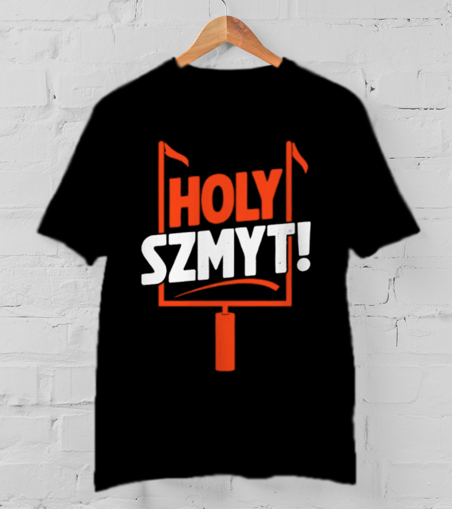 Andre Szmyt Holy Szmyt Cleveland Browns Football Uprights T-Shirt