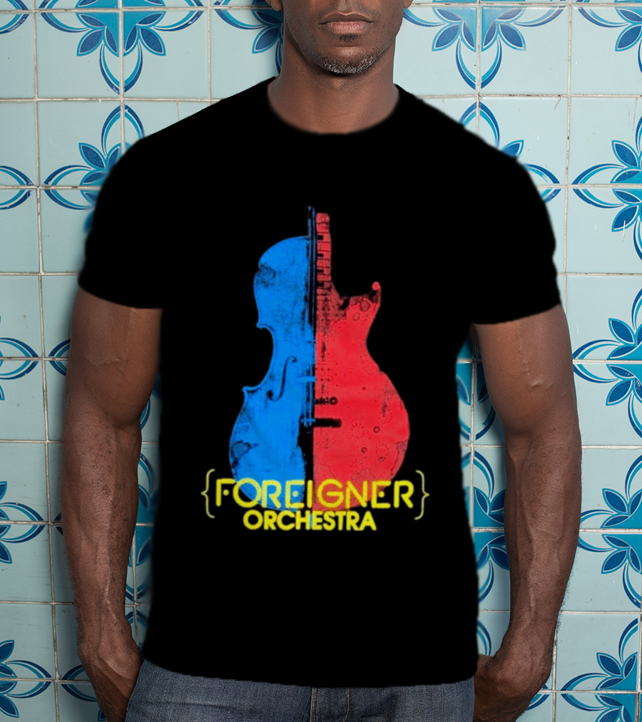 Foreigner Orchestra Violin Guitar Fusion T-Shirt
