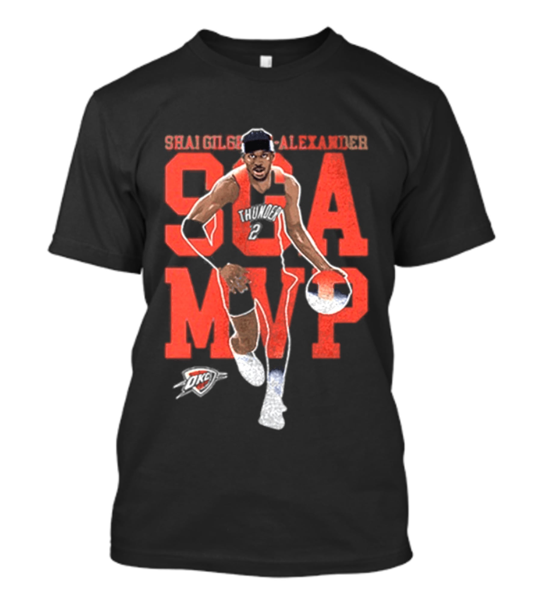 Shai Gilgeous Alexander SGA MVP Basketball Champion 2025 T-Shirt