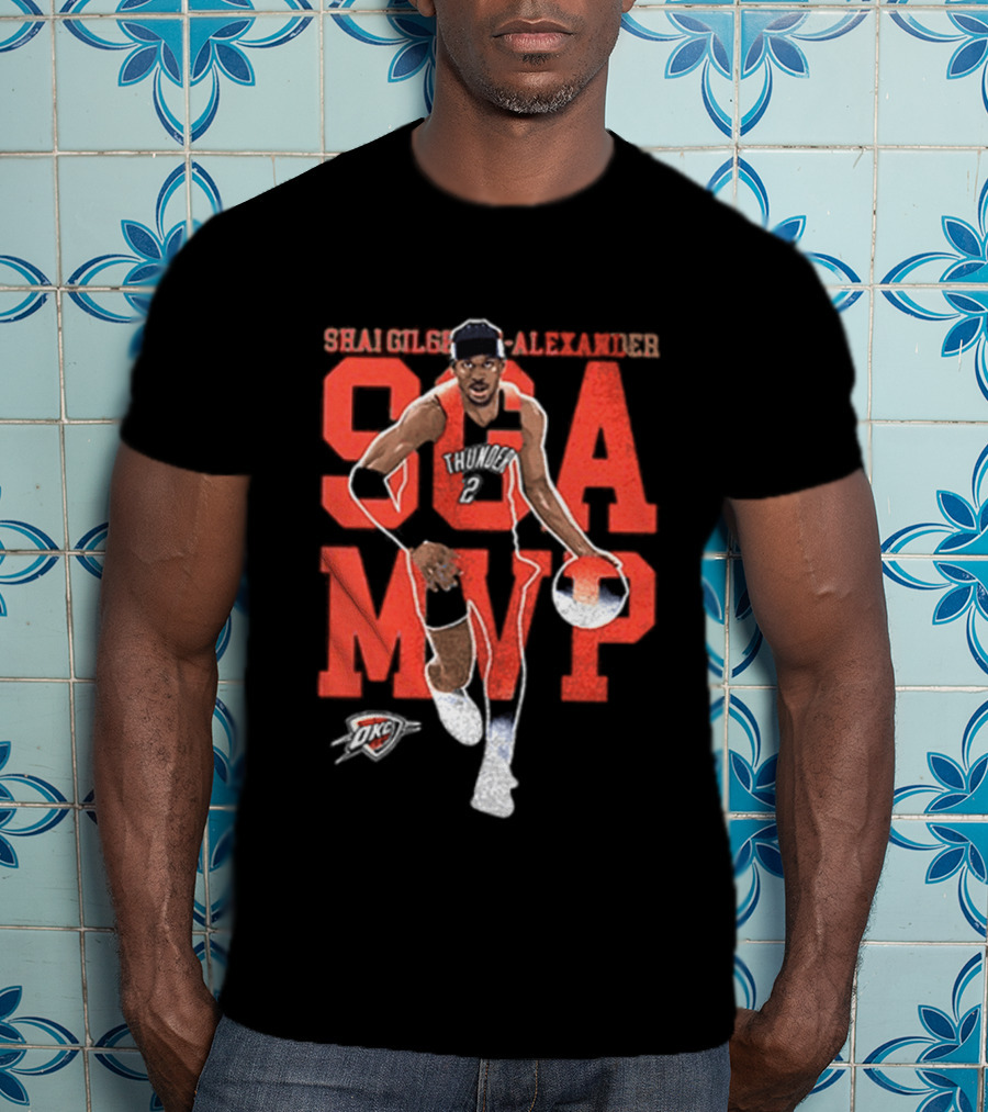 Shai Gilgeous Alexander SGA MVP Basketball Champion 2025 T-Shirt