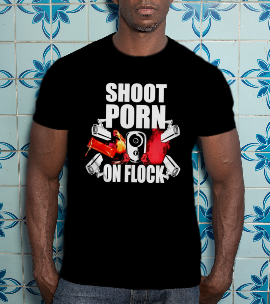 SHOOT PORN ON FLOCK Surveillance Honey Pack T-Shirt