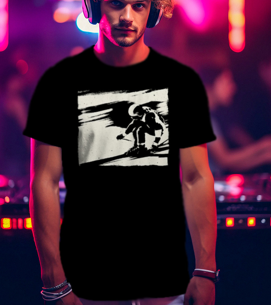 The Chemical Brothers Loops Of Fury Neon Surfer Psychedelic Vibe T-Shirt