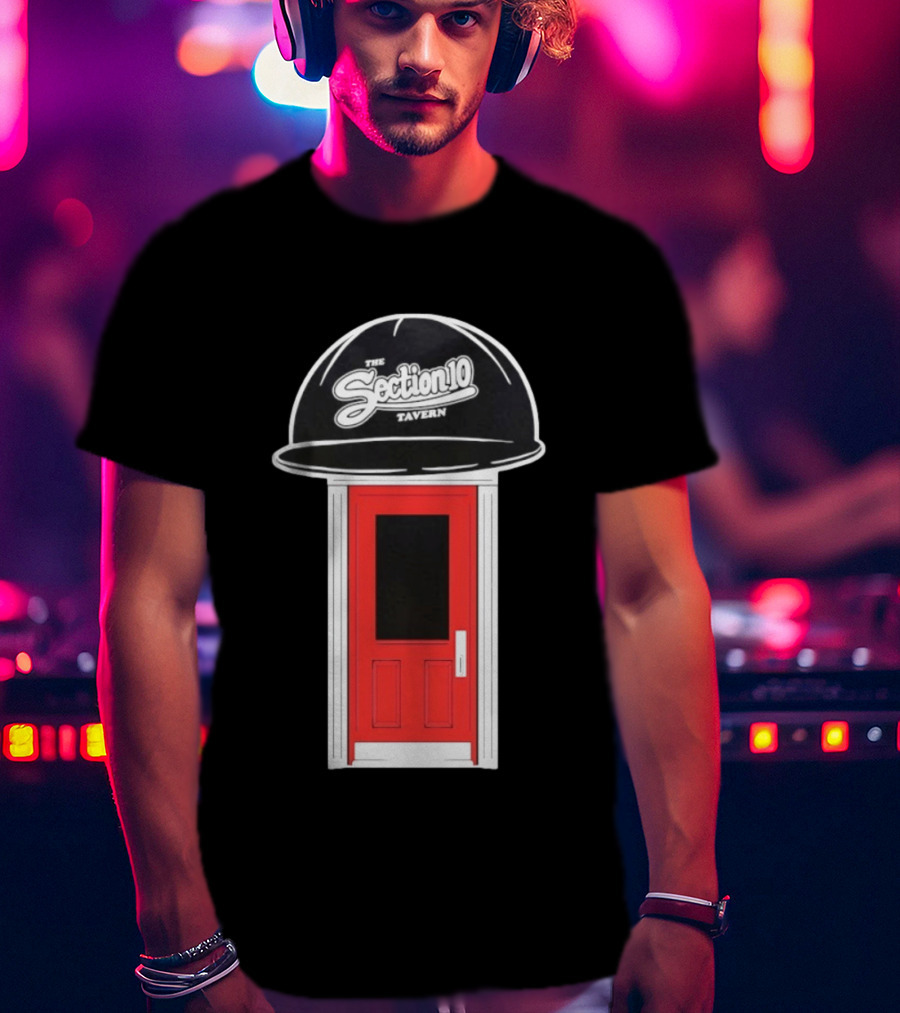 The Section10 Tavern Red Door Entrance T-Shirt