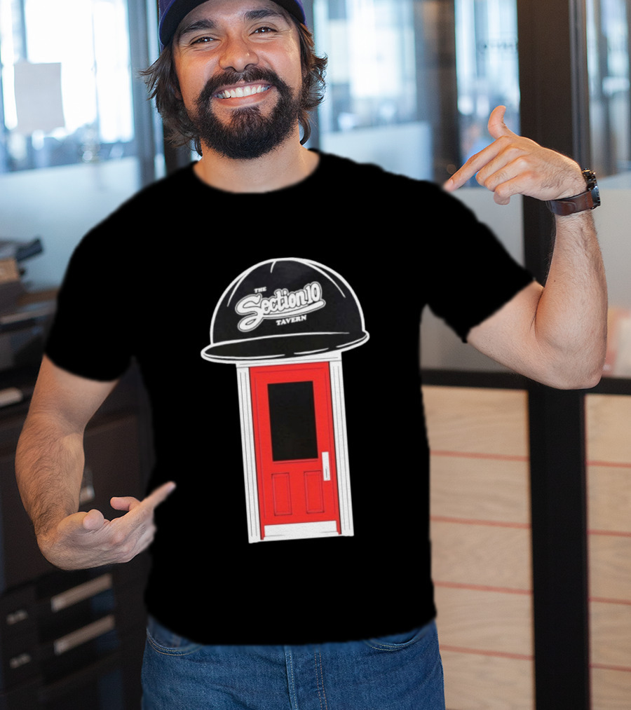 The Section10 Tavern Red Door Entrance T-Shirt