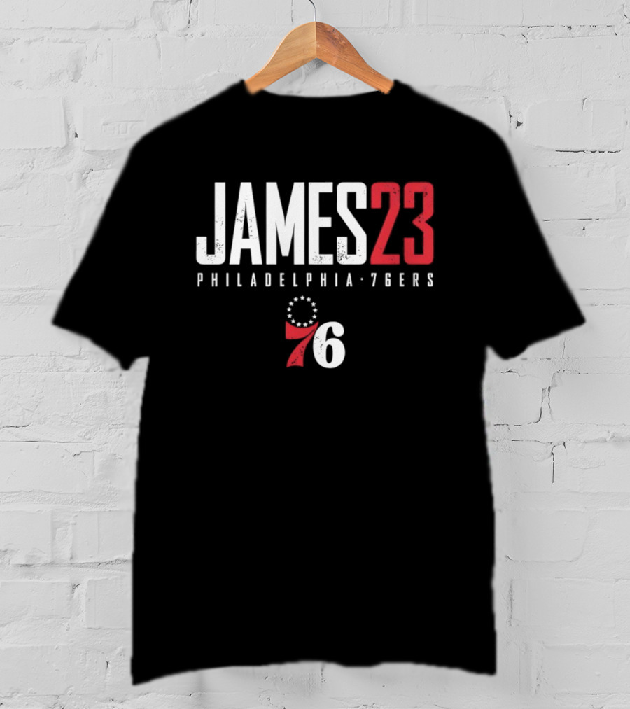 LeBron James 23 Philadelphia 76ers 2026 T-Shirt