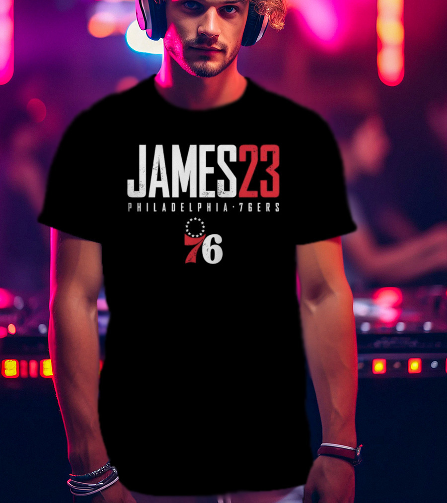 LeBron James 23 Philadelphia 76ers 2026 T-Shirt