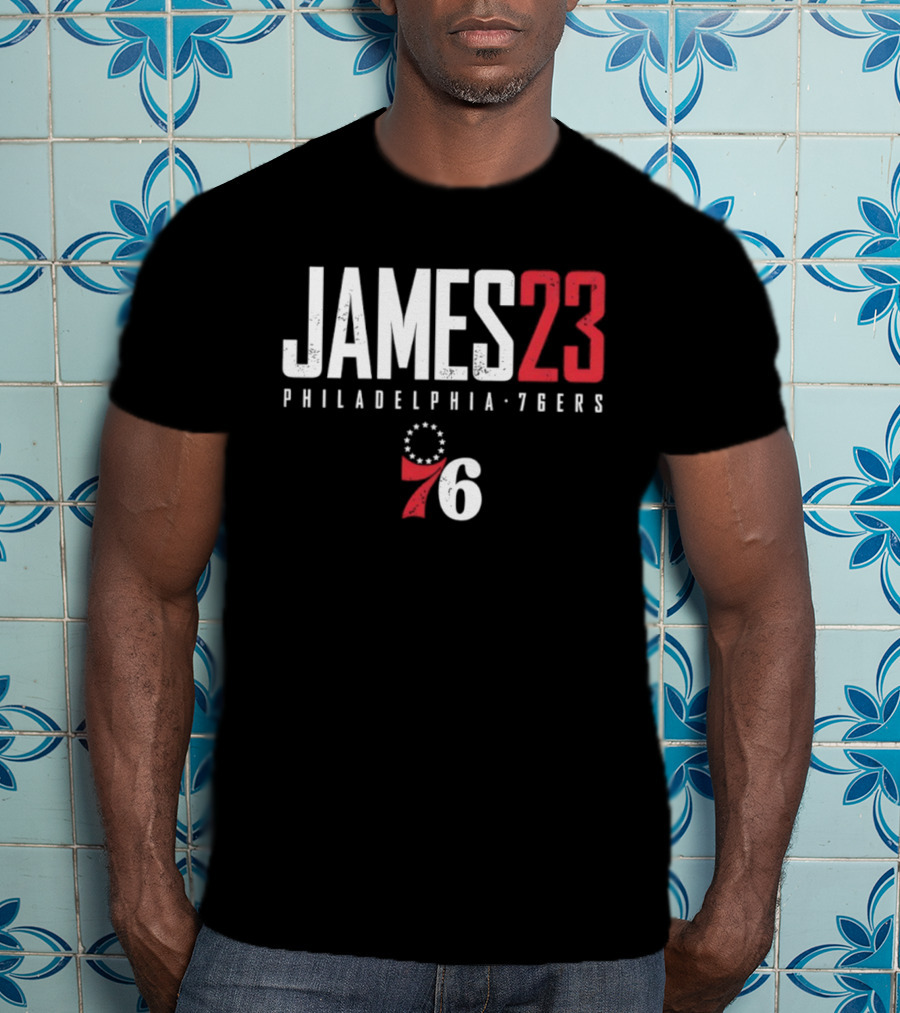 LeBron James 23 Philadelphia 76ers 2026 T-Shirt