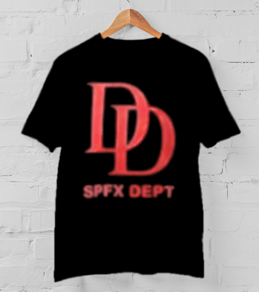 Marvel Television Daredevil Born Again Season 3 Upper East DD T-Shirt