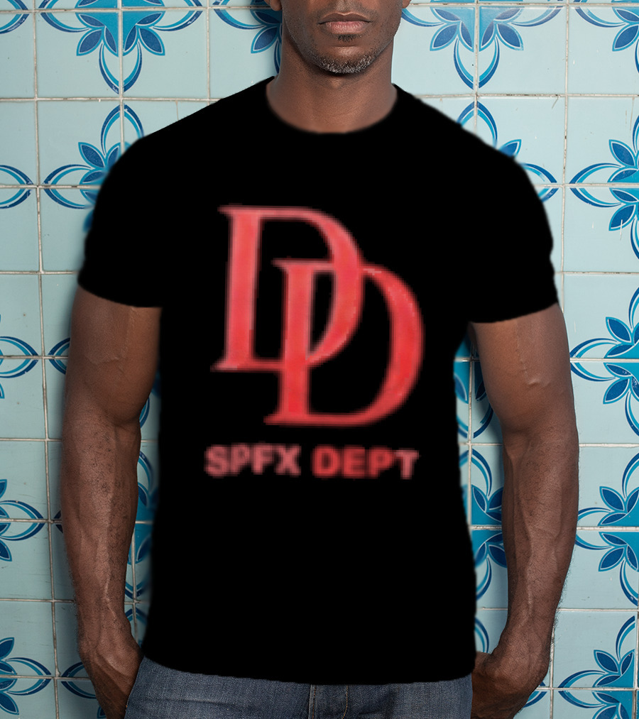 Marvel Television Daredevil Born Again Season 3 Upper East DD T-Shirt